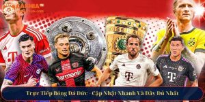 Trực tiếp bóng đá Đức